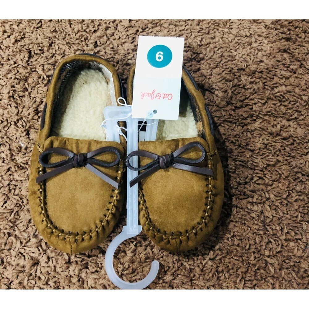 Cat & Jack Baby Toddler Casual Shoes Slip On Chestnut Size 9